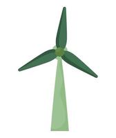 Grün Wind Turbine vektor