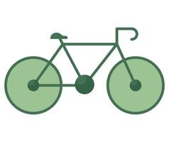 grön cykeldesign vektor