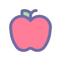 äpple ikon för din hemsida design, logotyp, app, ui. vektor
