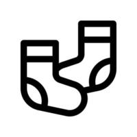 Sockensymbol für Ihre Website, Ihr Handy, Ihre Präsentation und Ihr Logodesign. vektor