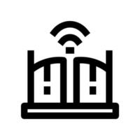 Tor Symbol zum Ihre Webseite, Handy, Mobiltelefon, Präsentation, und Logo Design. vektor