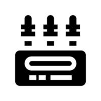 Leistung Transformator Symbol zum Ihre Webseite, Handy, Mobiltelefon, Präsentation, und Logo Design. vektor