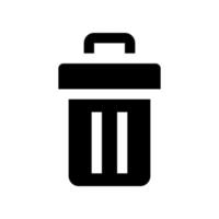 recyceln Behälter Symbol zum Ihre Webseite, Handy, Mobiltelefon, Präsentation, und Logo Design. vektor