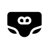 Höschen Symbol zum Ihre Webseite Design, Logo, Anwendung, ui. vektor