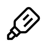 Textmarker-Symbol für Ihre Website, Ihr Handy, Ihre Präsentation und Ihr Logo-Design. vektor