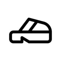 Slipper Symbol zum Ihre Webseite Design, Logo, Anwendung, ui. vektor