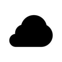 Wolke Symbol zum Ihre Webseite Design, Logo, Anwendung, ui. vektor