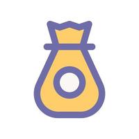 Geld Tasche Symbol zum Ihre Webseite Design, Logo, Anwendung, ui. vektor