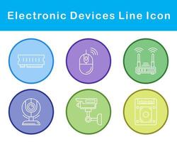 elektronisch Geräte Vektor Symbol einstellen