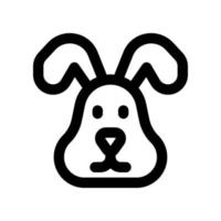 Hase Symbol zum Ihre Webseite Design, Logo, Anwendung, ui. vektor