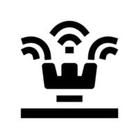 Wasser Sprinkler Symbol zum Ihre Webseite, Handy, Mobiltelefon, Präsentation, und Logo Design. vektor