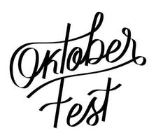 Oktoberfest Phrase Design vektor