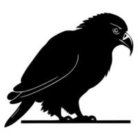 minimal Adler Geschäft Logo vektor