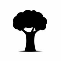 dekorativ Baum Symbol Illustration mit Schatten. Lager Vektor. vektor