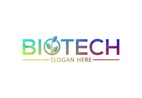 niedrig poly und Biotechnologie Logo Design, Vektor Design Vorlage