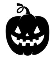 Halloween-Kürbis-Symbol vektor