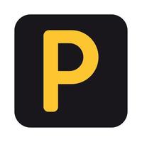 Parkplatz Symbol Illustration vektor