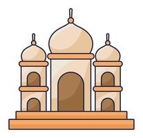 Taj Mahal Palast vektor