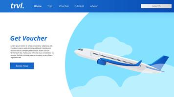 Website-Header Corporate vektor