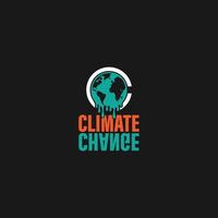 klimat förändra logotyp vektor