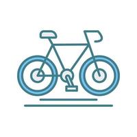 Fahrrad-Vektor-Symbol vektor