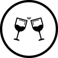 Wein einzigartig Vektor Symbol