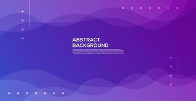 minimal einfach abstrakt lila violett wellig Licht Design Hintergrund vektor