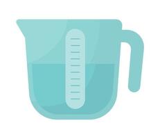 messen Wasser Tasse vektor