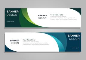 Banner Design Mall vektor