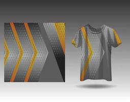 tshirt sporter design för tävlings jersey cykling fotboll gaming vektor