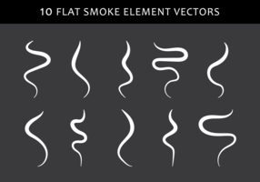 Rauchform vektor