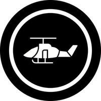 Vektorsymbol für Militärhubschrauber vektor