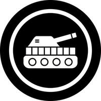 Tank-Vektor-Symbol vektor