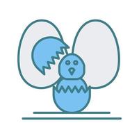 Ostern einzigartig Vektor Symbol