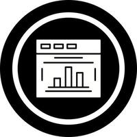 Statistik-Vektorsymbol vektor