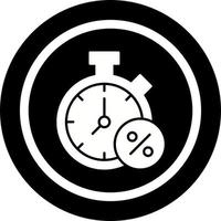 Timer-Vektor-Symbol vektor