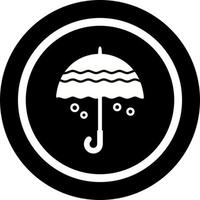 Regenschirm-Vektor-Symbol vektor