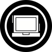 Laptop-Vektor-Symbol vektor