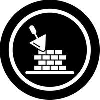 Brickwall-Vektorsymbol vektor