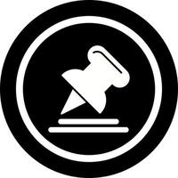 Pin-Vektor-Symbol vektor