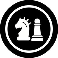 Vektorsymbol für Schachfiguren vektor