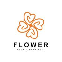Blume Logo, Zier Pflanze Design, Pflanze Vektor, Produkt Marke Vorlage Symbol vektor