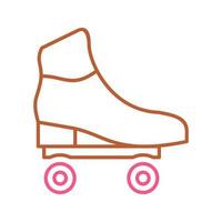 Skates-Vektor-Symbol vektor