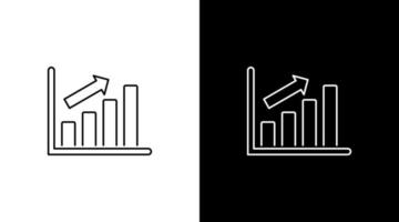 företag vinst tillväxt statistisk infographic data analys översikt ikon design Diagram bar vektor