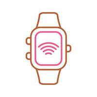 Smartwatch-Vektorsymbol vektor