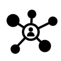 företag nätverk vektor ikon. lorem ipsum illustration symbol eller tecken. kommunikation logotyp.