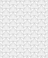 schwarz und Weiß nahtlos Muster zum Färbung Buch im Gekritzel Stil. vektor