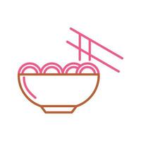 Vektorsymbol für chinesisches Essen vektor