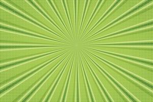 Grün retro Sunburst Hintergrund Vektor zum kostenlos herunterladen