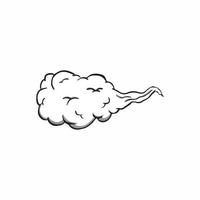 Rauch Wolke Vektor Clip Art